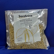 Sarawak White Peppercorn. 200gm. Packet. PEP-007