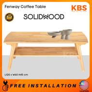 (FREE Shipping) KBS Fenway FULL SOLID WOOD Coffee Table Coffee Table / / MUJI Style Furniture / Mode