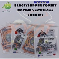 (APPLE) TOPSET RACING BLACK/COPPER (LC135/Y15ZR) 60MM/62MM/63MM/65MM