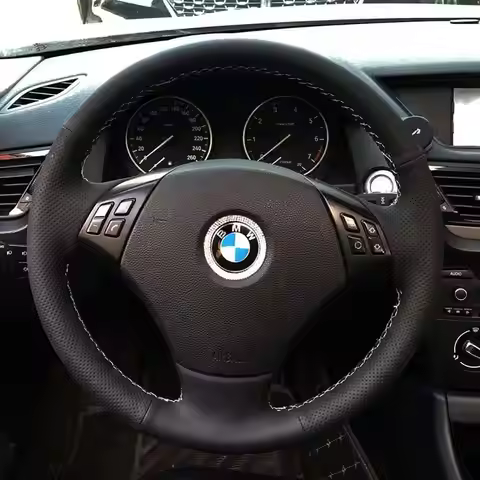 For BMW E90 320 318i 320i 325i 330i 320d X1 328xi 2007 Auto Interior Braid Artificial Leather Car St