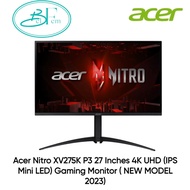 Acer Nitro XV275K P3 27 Inches 4K UHD (IPS Mini LED) Gaming Monitor with 160Hz refresh rate [NEW 2023 MODEL]