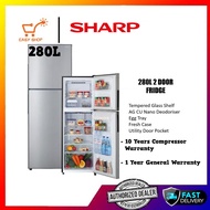 Sharp Fridge Refrigerator (280 L) SJ285MSS