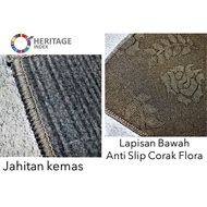 Carnival selling ̅¤4XL / XXXXL 300cm x 200cm Promise Rug Roll Warisan Velvet Crystal Carpet Mat Home