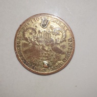 Koin kuno Amerika liberty tahun 1900 