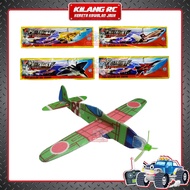 Aeroplane Airplane Foam Glider light flying game plane / Polystyrene Plane Glider Kapal Terbang (Rea