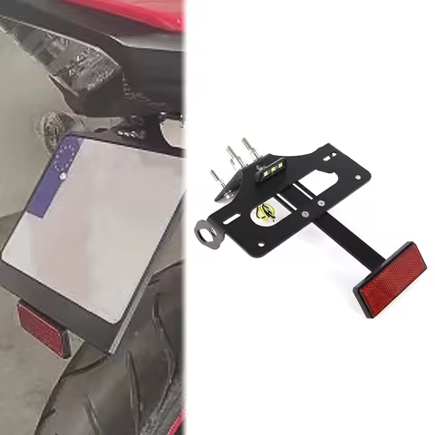 License Plate Holder Bracket For Honda CBR500R CB500F 2016 2017 2018 2019-2025 CB500 Hornet 2024 Tai