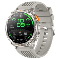 HT33 Smart Watch 1.7-inch BT Call Compass Health Monitor Waterproof LED Flashlight Outdoor 1100mAh B