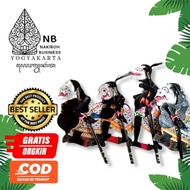 Wayang Kulit Asli PUNOKAWAN KOMPLIT Mini 30 cm