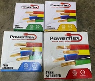 Powerflex THHN 2.0mm2 (#14) / 3.5mm2 (#12) / 5.5mm2 (#10) / 8.0mm2 (#8) STRANDED Electrical Wire