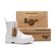 Dr. Martens Air Wair White Shoes Martin Boots Crusty Couple Models T07V