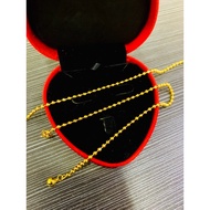 Korean gold seed anklet Cop 916