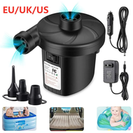 Portable Inflatable Pump Electric Air Mattress Camping Pump Car Air Compressor Pump Quick Filling Air Pump For Car Home Use