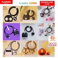 1set 22.5w Set of 4 PCS Cable & Charger Head Protective Cover Package for Samsung 22.5w Charger 22.5