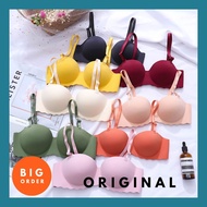 Bra AdultWanita Push Up Bra Cup A/ 2 Hook/ Semless Bra/ Size 32 -38 Real Pict/