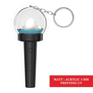 GANTUNGAN FT Lightstick Acrylic Keyring Keychain Island Island