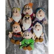 Disney: 7 Dwarves Plush Toys