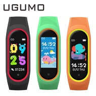 UGUMO นาฬิกาข้อมือสำหรับเด็ก,นาฬิกาอัจฉริยะสำหรับเด็กเครื่องวัดระดับออกซิเจนในเลือดอัตราการเต้นของหัวใจสมาร์ทวอท์ชสำหรับเด็ก
