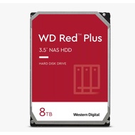 WD Red Plus Internal Hard Disk HDD 3.5" 8TB/10TB/12TB SATA 256M Cache