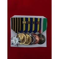 Satyalencana pdu medals for police 8 years, 16 years, 24 years, 32 years, narariya, darmanusa