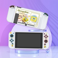 Cute SpongeBob Case for Nintendo Switch/Switch Oled,PC Protective Case