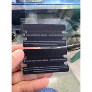 1set For samsung S23 23+ 23Ultra box sticker Plastic clasp film retail box sticker