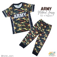 (1Y-11Y) Baju Budak Murah Baju Askar Budak Kids pajamas Boy Girl Baju Tidur Budak Lelaki Perempuan B