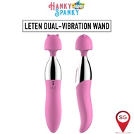 Leten Miss Cat AV Vibrator Powerful Dual-Ended Vibration,, Female Adult Sex Toys