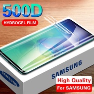 Full Curved Screen Protective Hydrogel Film For Samsung Galaxy S6 S7 Edge S8 S9 S10 S20 FE Plus Ultra S20ULtra S20FE 5G S10 Lite S10E A91 Screen Protector soft Film Ultra-thin protector