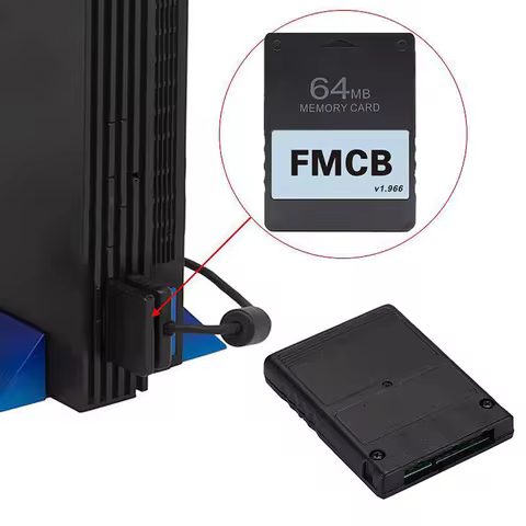 FMCB Free McBoot Card For Sony PS2 For Playstation2 8MB/16MB/32MB/64MB Memory Card V1.953 OPL MC Boo