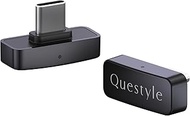 Questyle QCC Dongle Pro [MFi Certified] USB-C Bluetooth Audio Adapter with LDAC,aptX Lossless&aptX-A