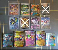 PTCG 日版 M1S | 阿塞蘿拉的惡作劇SAR / 滿充的體貼SAR / 超級袋獸ex SR / 千面避役AR / 墓揚犬AR / 信使鳥AR / 超級暴雪王ex / 超級雷電獸ex(2) / 超