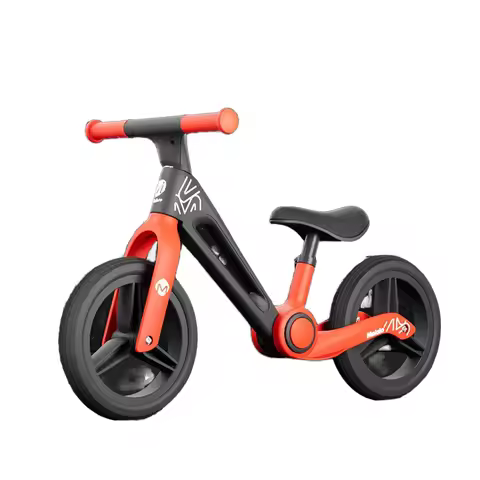 Folding Children's Nylon Balance Bike Kids Balance Bicycle Ordinary Pedal for Better Bike Training