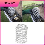 [FREA]Metal Mesh Gutter Leaf Debris Mud Trap Guards Drain Pipe Cover Downpipe