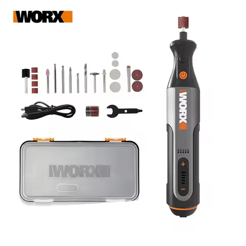 Worx WX106 8V Electric Screwdriver Set Intelligent Cordless Mini Drill Screwdriver USB Charging Powe