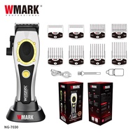 WMARK NG-7030 Professional hair clipper oil head electric clippers hot selling rechargeable hair cut