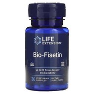 速出貨❤ 生物漆黃素 非瑟酮 30粒素食膠囊 Life Extension Bio- Fisetin  購買教學服務