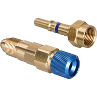 QDB33 Argon Quick Connect Fittings Set - 125 PSI Inert Gas Regulator & Hose Connector for TIG Weldin