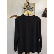 Men's Black Andar Plain T-Shirt