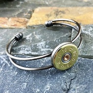 Bullet - 16口徑散彈槍子彈 可調式金屬手環 / 男生個性C型手環