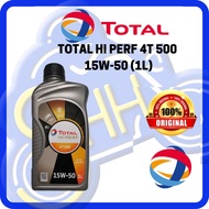 READY STOCK ELF ENGINE OIL TWIN TECH 20W-60 TOTAL HI PERF ENGINE OIL 15W 50 TOTAL 4T SPECIAL MINYAK 