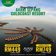 Avani Sepang Goldcoast Resort 2D1N Superior Room Readystock E Voucher With 2 Person Breakfast Valid 