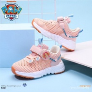 Hot🔥PAW Patrol Children's Shoes Girls' Sneaker Mesh Surface Hollowed Breathable Mesh Single-Layer Shoes Summer New Boys'
