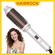 Ukliss WT115 Ionic Hair Curler Straightener Iron Heated Styling Brush Anti-Scald Thermal Brush Curl 