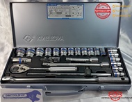 ชุดบล็อก KINGTONY กล่องเทา 4226MR 4326MR [ คิงโทนี่ ] 25 ชิ้น Pcs.   แบบ 6 -12 เหลี่ยม