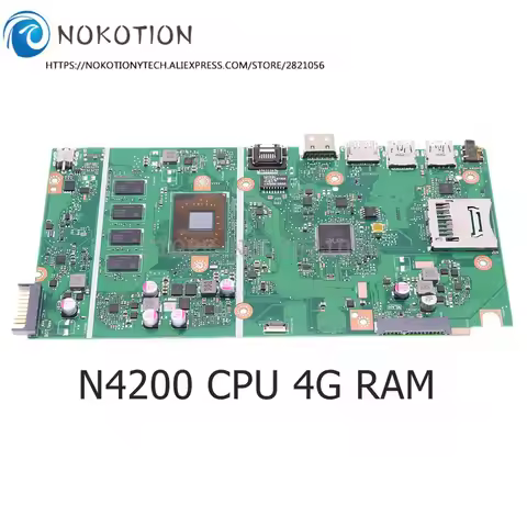 NOKOTION X541NA MAIN board REV 2.1 For ASUS VivoBook Max D541N X541NA X541N A541N Laptop motherboard