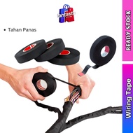 Car Auto Wiring Tape Black Tape Adhesive Cloth Automotive Wiring Isolation Pembalut Wayar Kereta