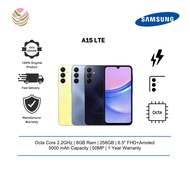 SAMSUNG Galaxy Smartphone A15 LTE 5G/ 8GB Ram/ 256GB/ 5000mAh