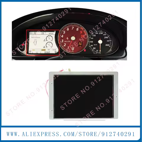 Original 5 inch LCD Display Screen For Ferr ari 599 GTB Fior ano 599GTO 599SA Aperta 612 Scaglietti 