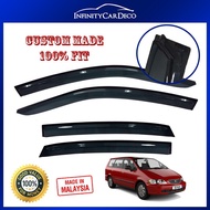 Original Oem High Quality Acrylic Door Visor (4") Compatible With Honda Odyssey 1995-1999 RA1-5