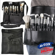 Pu Cosmetic Bag Makeup Oblique Waist Bag Makeup Storage Bag Storage Bag PU Unilateral Makeup Brush Storage Bag